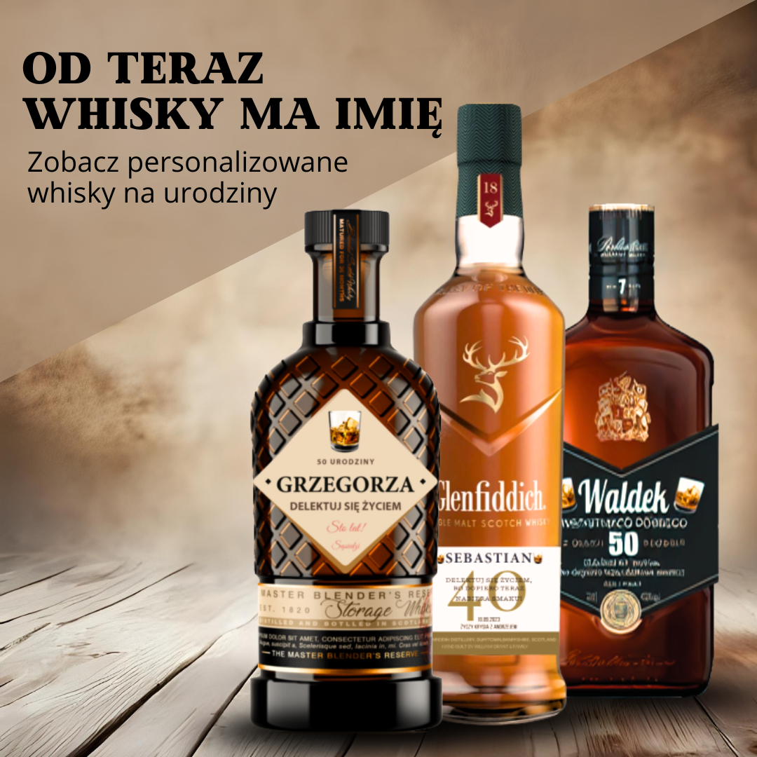 WHISKY PERSONALIZOWANE